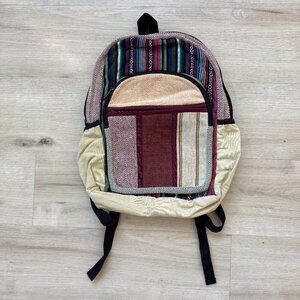Himalayan Natural Bag Backpack Lightweight Handmade Travel Hiking School